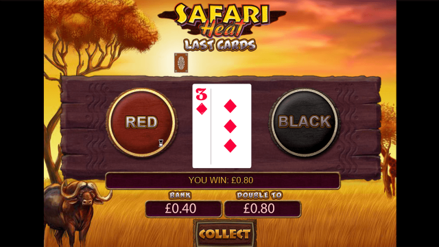 Игровой интерфейс Safari Heat 6